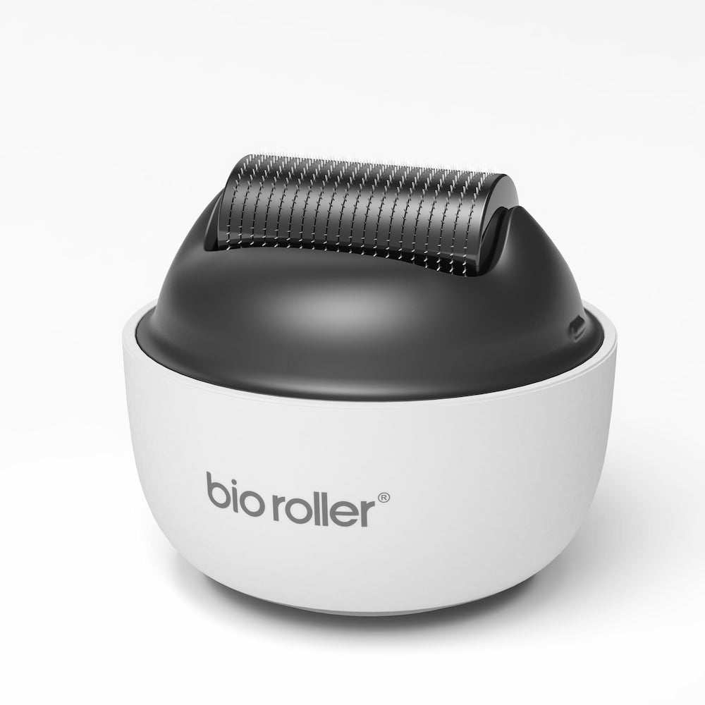 Bio Roller G4 microneedling-roller s 0,75 mm ihlami pre zlepšenú štruktúru pokožky, zvýšenú produkciu kolagénu a efektívnu absorpciu séra.